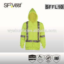 Chaqueta de seguridad reflectante chaqueta de seguridad ropa de protección personal con cinta reflectante de alta visibilidad